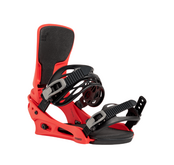 Burton Men's Cartel Re:Flex Snowboard Bindings (26/27) Hot Tamale