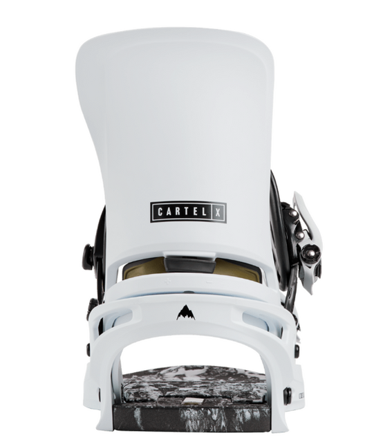 Burton Men's Cartel X Re:Flex Snowboard Bindings (26/27) White