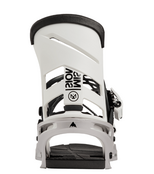 Burton Men's Mission Re:Flex Snowboard Bindings (26/27) White/Silver
