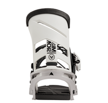 Burton Men's Mission Re:Flex Snowboard Bindings (26/27) White/Silver