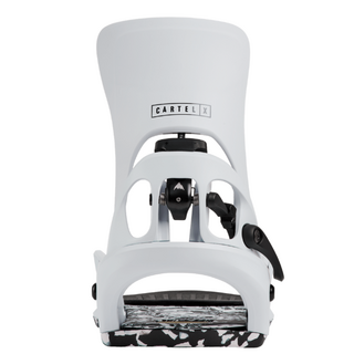 Burton Men's Step On Cartel X Snowboard Bindings (26/27) White