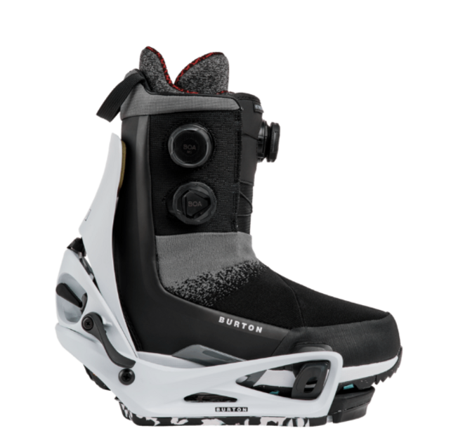 Burton Men's Step On Cartel X Snowboard Bindings (26/27) White