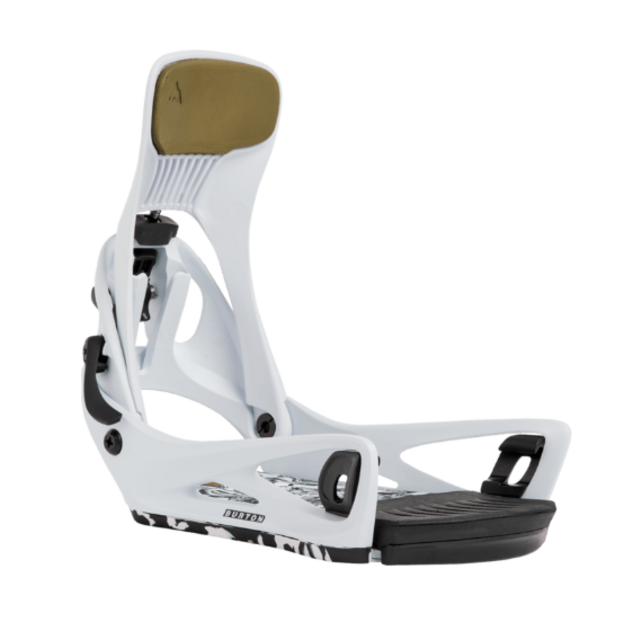 Burton Men's Step On Cartel X Snowboard Bindings (26/27) White