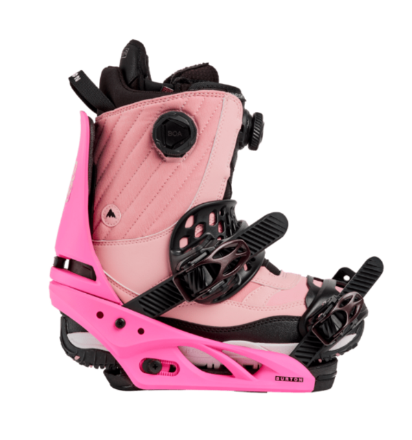 Burton Women's Lexa X Re:Flex Snowboard Bindings (26/27) Shockwave Pink