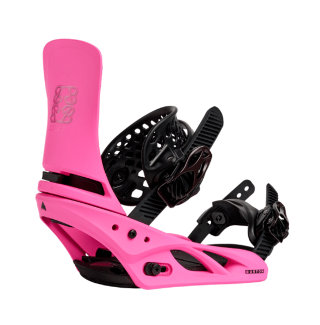 Burton Women's Lexa X Re:Flex Snowboard Bindings (26/27) Shockwave Pink