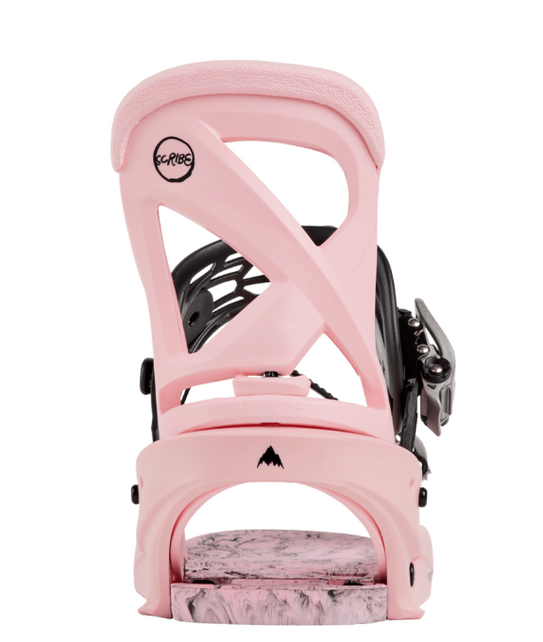 Burton Women's Scribe Re:Flex Snowboard Bindings (26/27) Pink