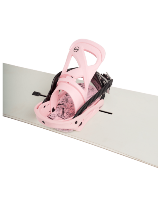 Burton Women's Scribe Re:Flex Snowboard Bindings (26/27) Pink