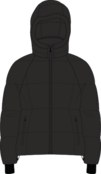 Halfdays Georgie Jacket (26/27) Black