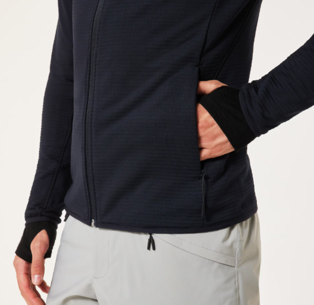 Oakley Canopy Full Zip Sweatshirt (26/27) Blackout