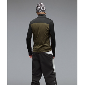 Oakley Canopy Full Zip Sweatshirt (26/27) Blackout/Deep Olive