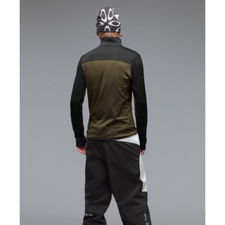 Oakley Canopy Full Zip Sweatshirt (26/27) Blackout/Deep Olive