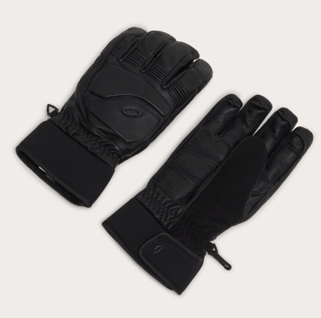 Oakley Peak Leather Gloves (26/27) Blackout