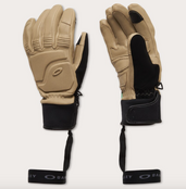 Oakley Peak Leather Gloves (26/27) Pebble