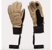 Oakley Peak Leather Gloves (26/27) Pebble