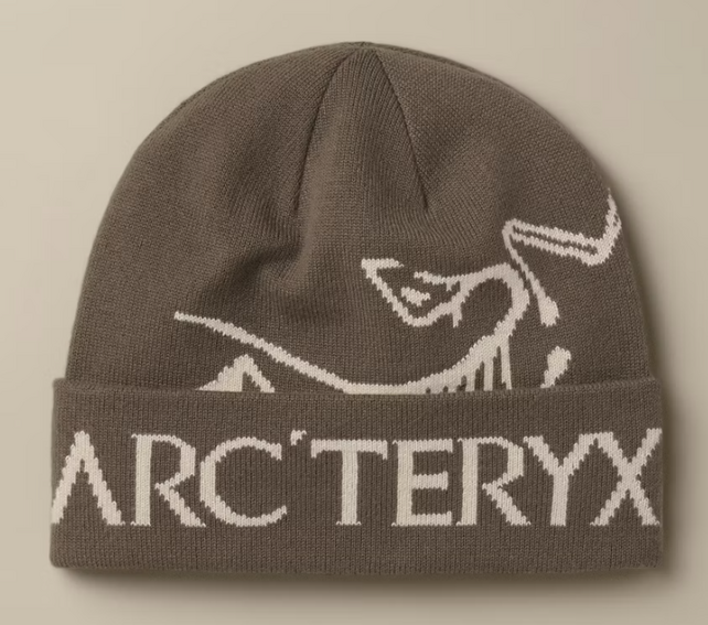 Arc'teryx Bird Word Toque (26/27) Mongoose / Sea Salt