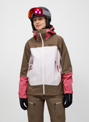 Peak Preformance W Vislight Gore-Tex C-Knit Jacket (26/27) Terrain Tan/Frosted Blossom