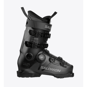 Salomon Alp. Boots S/Pro Supra S Boa 100 Black/Beluga Met/Dark Grey Met (26/27)