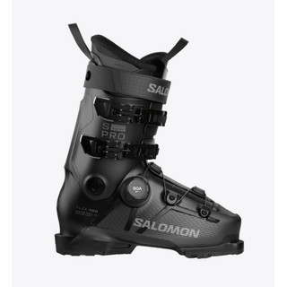 Salomon Alp. Boots S/Pro Supra S Boa 100 Black/Beluga Met/Dark Grey Met (26/27)