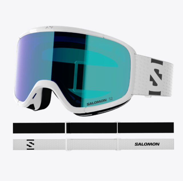 Salomon Goggles Aksium 2.0 White/Mid Blue (26/27)