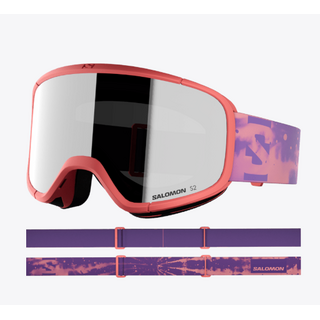 Salomon Goggles Lumi Sunkiss Coral/Super White (26/27)