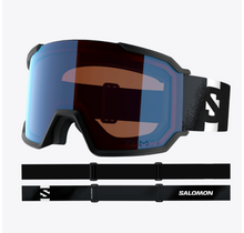 Salomon Goggles S/View 3 Sigma Black/Lightblue (26/27)