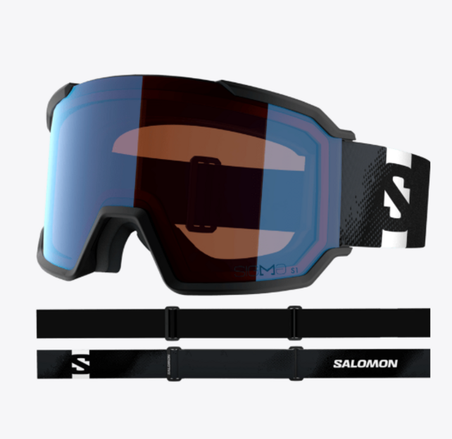 Salomon Goggles S/View 3 Sigma Black/Lightblue (26/27)