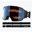 Salomon Salomon Goggles S/View 3 Sigma Black/Lightblue (26/27)