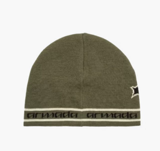 Armada Ar Skully Beanie (26/27) Swamp / Black / Bone Dust OSFA
