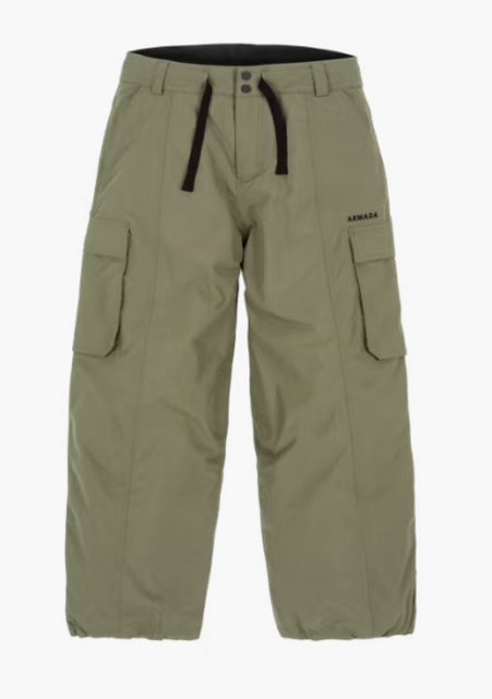 Armada Team Issue 2L Insulated Cargo Pant (26/27) Swamp