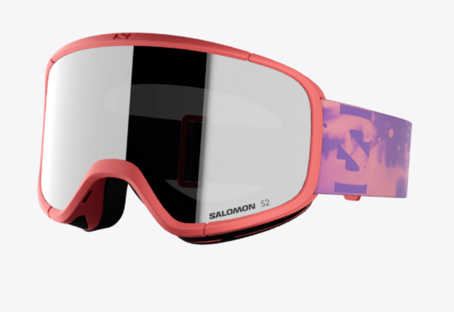 Salomon Goggles Lumi Sunkiss Coral/Super White (26/27)