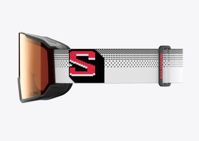 Salomon Goggles S/View 3 Sigma Bk Pixel/Copper (26/27)