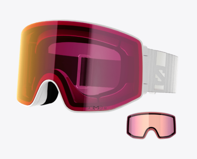 Salomon Goggles Sentry Prime Sigma White/Pr (26/27)