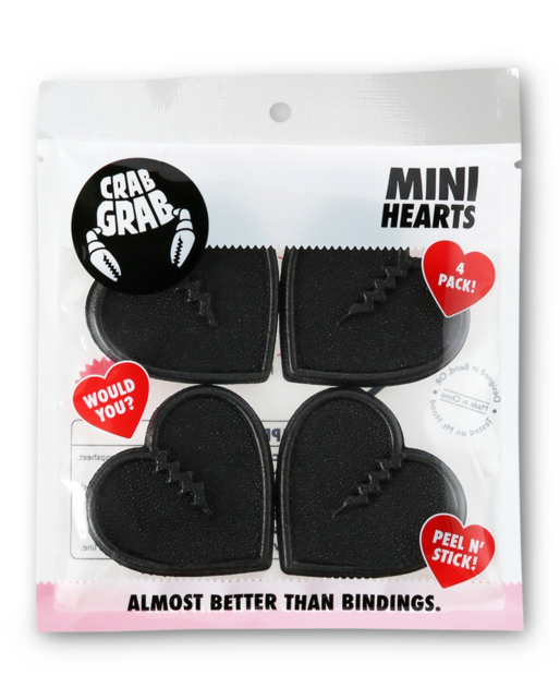 Crab Grab Mini Hearts (26/27) Black