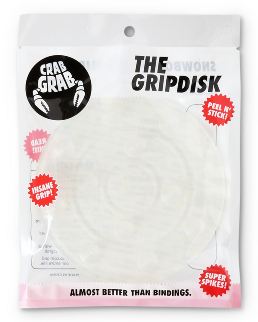 Crab Grab Grip Disk (26/27) Clear