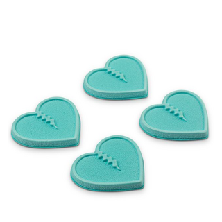 Crab Grab Mini Hearts (26/27) Baby Blue