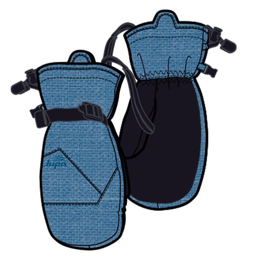 JUPA JUPA KIDS BOYS PEYTON INSULATED MITTS BLUE DENIM PRINT-BL998-A11 *Final Sale* JUPA JUPA KIDS BOYS PEYTON INSULATED MITTS BLUE DENIM PRINT-BL998-A11 *Final Sale*
