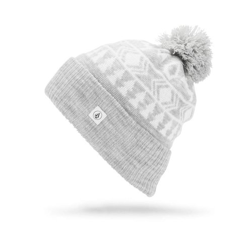 VOLCOM VOLCOM ARGENTA BEANIE HEATHER GREY-HGR (035) O/S VOLCOM VOLCOM ARGENTA BEANIE HEATHER GREY-HGR (035) O/S