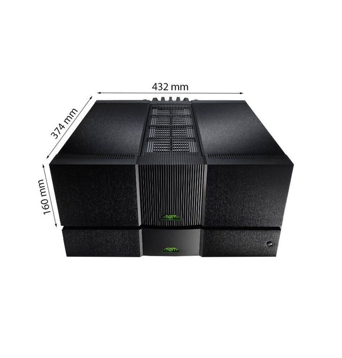 Naim Audio - NAP 500-DR Reference 2 Channel Power Amplifier with dedicated Power Supply