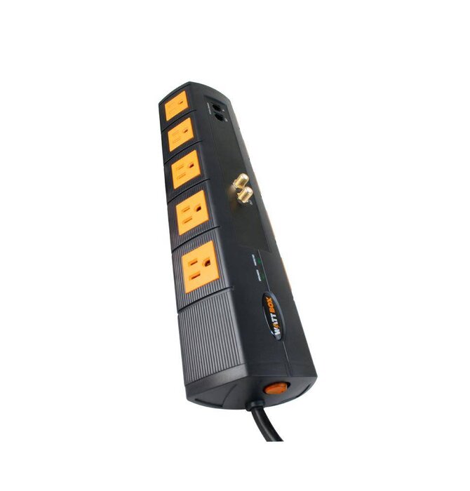 Surge Protector with Coax & Ethernet Protection | 10 Outlets , WB-200-10HTS