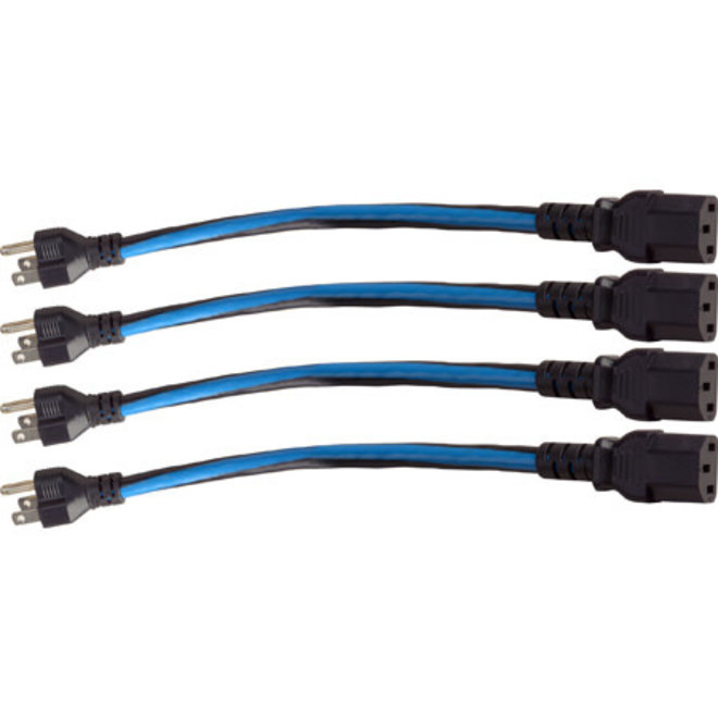 IEC Power Cords (4 pack)