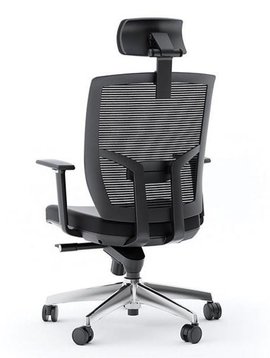 BDI TC 223, Office Chair ( Leather Seat in Black )