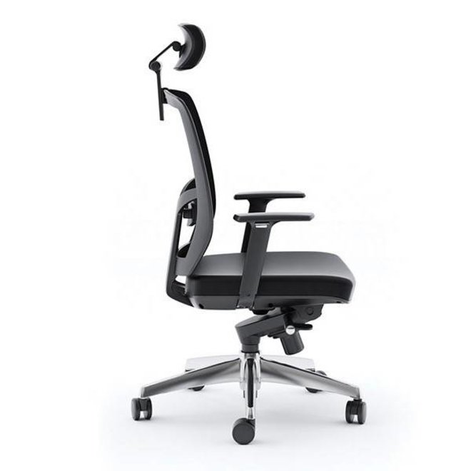 TC 223, Office Chair (Leather Seat in Black)