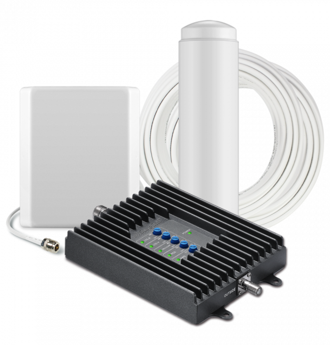 Fusion4Home Omni/Panel Signal Booster Kit for Talk, Text & 4G LTE