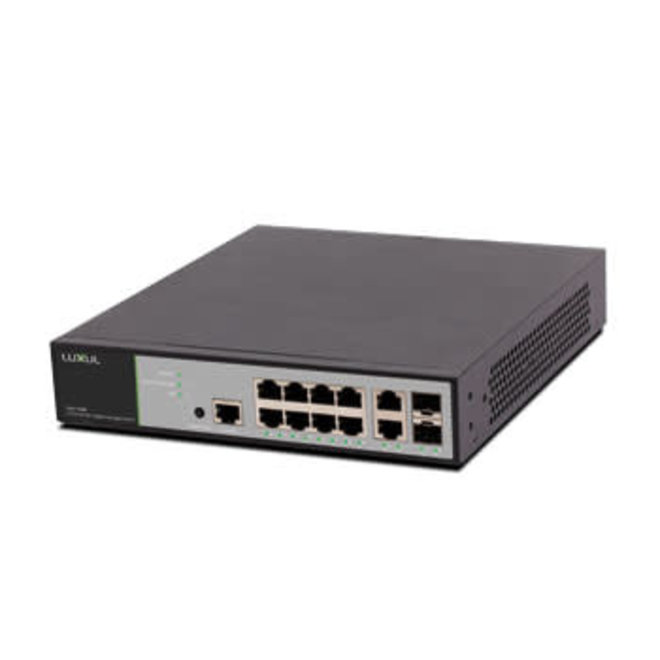 XMS-1208P 12-Port Gigabit Managed POE+ Switch