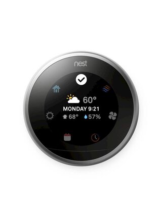 Learning Thermostat 3rd Gen, Polished Steel