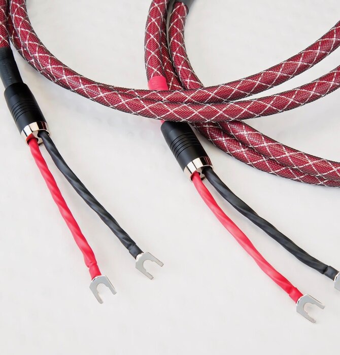 Revelation SP Speaker Wire with Silver Plated Spade Connectors