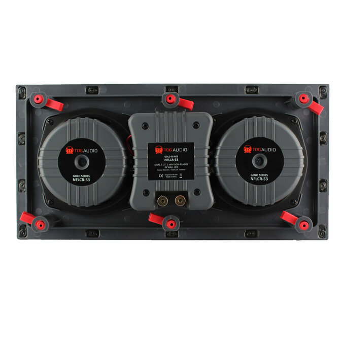 Vanguard Dynamics - NFLCR-53 Dual 5.25" LCR In-Wall Speaker