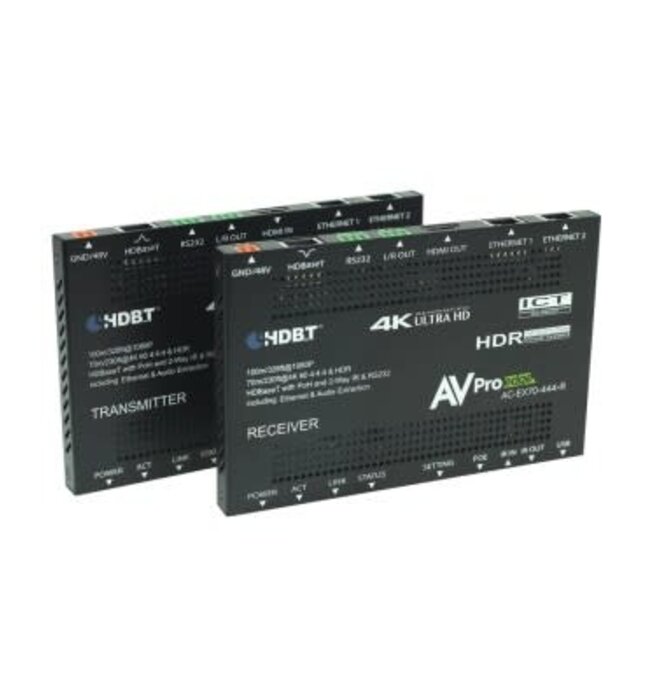 HDMI 40 Meter Extender KIT via HDBaseT Kit with HDR, AC-EX70-444 Kit