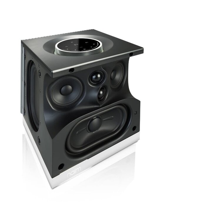 MU-SO QB 2nd. Generation Wireless Speaker System, Space Grey Grille
