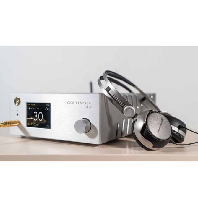 Gold Note - DS-10 D/A Converter, Streamer & Headphone Amp